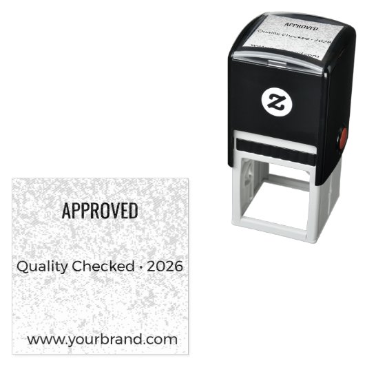 Custom Stamp Self Inking Approved Branding Tool セルフインキングスタンプ (インサイチュ)