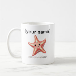 Custom Starfish Mug – You Are My Star コーヒーマグカップ
