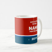 Custom State Election Campaign Mug コーヒーマグカップ (正面右)