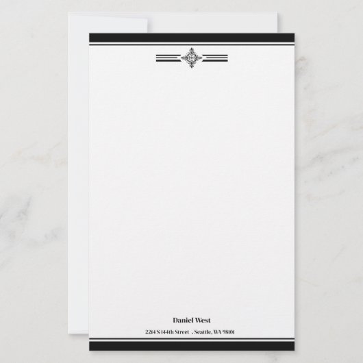 Custom Stationery Paper 便箋 (正面)