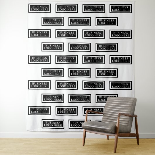 Custom Step and Repeat Fabric Backdrop タペストリー (インサイチュ)