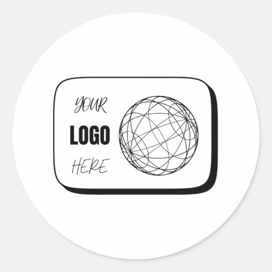 Custom Stickers & Labels ラウンドシール (正面)