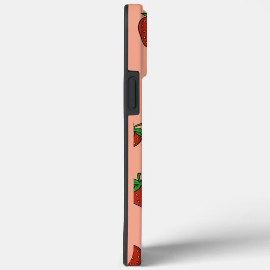 Custom Strawberry Coral Case-Mate iPhoneケース (裏面 / 右)
