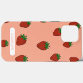 Custom Strawberry Coral Case-Mate iPhoneケース (裏面 (横))