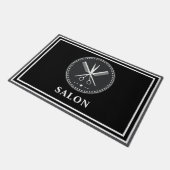Custom Stylish Hair Salons & Barbers           ドアマット (アングル)