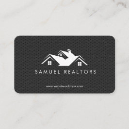 Custom Stylish Modern Real Estate Home Logo 名刺