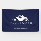 Custom Stylish Modern Real Estate Home Logo 横断幕 (横)