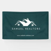 Custom Stylish Modern Real Estate Home Logo 横断幕 (横)