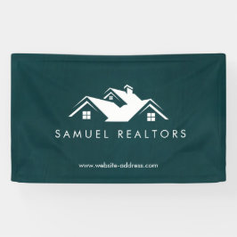 Custom Stylish Modern Real Estate Home Logo 横断幕