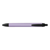 Custom Stylish Pale Purple Pen with Your Name 黒ボールペン (裏面)