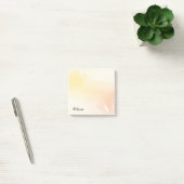 Custom Sunset Watercolor Gradient Sticky Notes ポストイット (オフィス)
