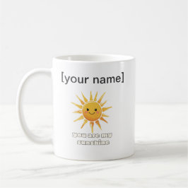 Custom Sunshine Mug – You Are My Sun コーヒーマグカップ