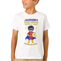 Custom Superhero Boy 4th Birthday Hero Squad 