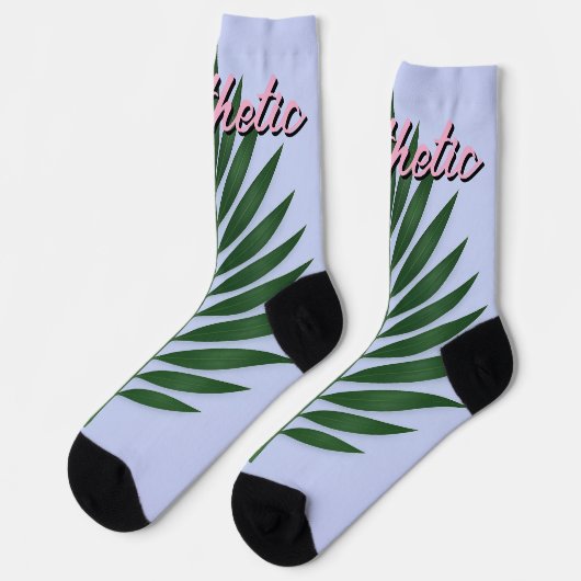 Custom Sustainable Premium Crew Sock ソックス (左)