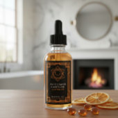 Custom Svadhisthana Sacral Chakra Essential Oil  ワインラベル