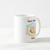 Custom Sweet Dreams Capybara Mug コーヒーマグカップ (正面右)