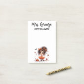 Custom Sweet Spellbound — Whimsy Meets Halloween ポストイット (デスク上)