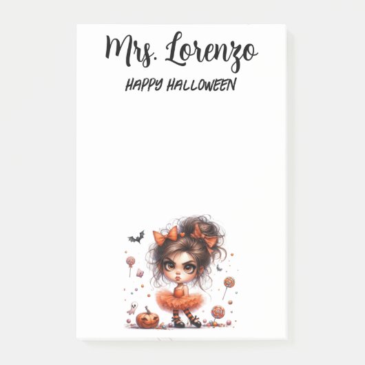 Custom Sweet Spellbound — Whimsy Meets Halloween ポストイット (正面)