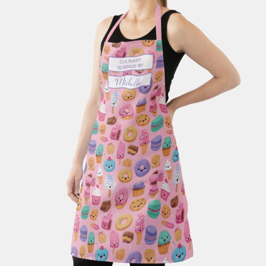Custom Sweet Treats – Culinary Science by [Name] エプロン (インサイチュ)