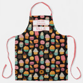 Custom Sweet Treats – Culinary Science by [Name] エプロン (正面)