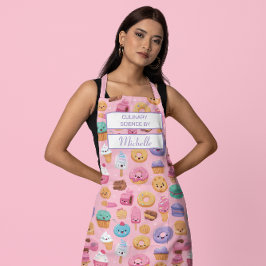 Custom Sweet Treats – Culinary Science by [Name] エプロン