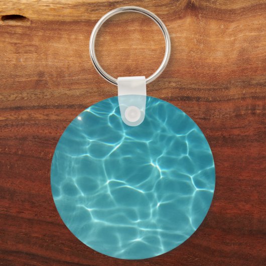 Custom swim team keychain キーホルダー (裏面)