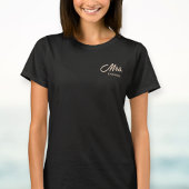 Custom  t-shirt Mrs., Future Mrs. Tシャツ