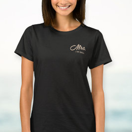 Custom  t-shirt Mrs., Future Mrs. Tシャツ