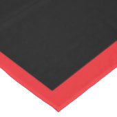 Custom Table Cover Business Logo Red Border テーブルクロス (アングル)