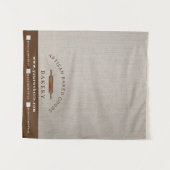 Custom Table Runner Logo Market Booth sign Display タペストリー (正面(横))