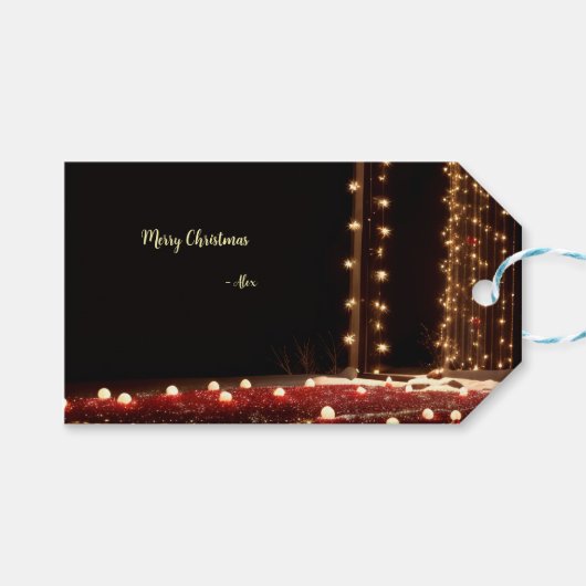 Custom Tag ギフトタグ (正面(横))