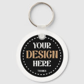 Custom-tailored, modern, bold & sleek キーホルダー (正面)