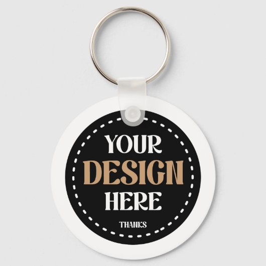 Custom-tailored, modern, bold & sleek キーホルダー (正面)