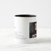 Custom Tattoo Artist Definition Personalized Mug マグカップ (中央)