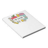 Custom Teacher Back to School & Teacher  ノートパッド (アングル)