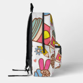 Custom Teacher Bag, Custom Back to School Bag プリントバックパック (左)