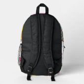 Custom Teacher Bag, Custom Back to School Bag プリントバックパック (裏面)
