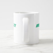 Custom Teacher Gift Mug  ジャンボコーヒーマグカップ (裏面)