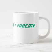 Custom Teacher Gift Mug  ジャンボコーヒーマグカップ (右)