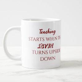 Custom Teacher Gift Mug  ジャンボコーヒーマグカップ