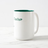 Custom Teacher Gift Mug  ツートーンマグカップ (正面右)