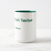 Custom Teacher Gift Mug  ツートーンマグカップ (中央)