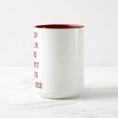 Custom Teacher Gift Mug  マグカップ (中央)