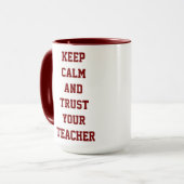 Custom Teacher Gift Mug  マグカップ (正面左)