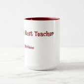 Custom Teacher Gift Mug  マグカップ (中央)