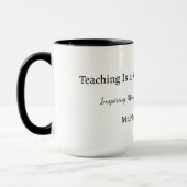 Custom Teacher Gift Mug  マグカップ (左)