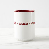 Custom Teacher Gift Mug  マグカップ (中央)