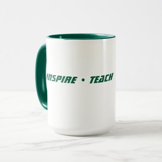 Custom Teacher Gift Mug  マグカップ (正面左)