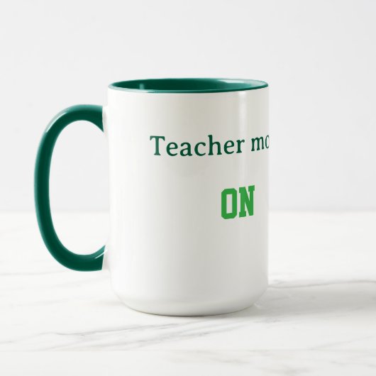 Custom Teacher Gift Mug  マグカップ (左)