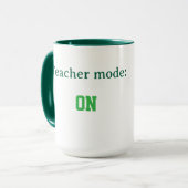 Custom Teacher Gift Mug  マグカップ (正面左)
